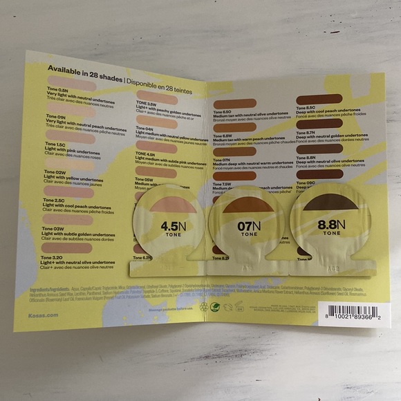 FREE with purchase Kosas concealer sample - Picture 2 of 2